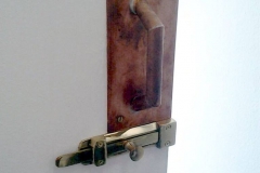 Epping factory steampunk restroom doorlatch